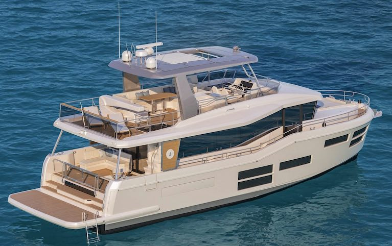 The Beneteau 62 Trawler launched in Ireland By BJ Marine