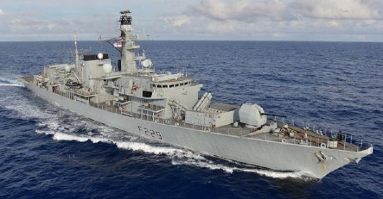 The Department of Foreign Affairs launches investigation as HMS Lancaster (F229) ordered a Killybegs based trawler to move on while fishing in Irish waters. AFLOAT adds the Type 23 / &#039;Duke&#039; class frigate was built in the Clyde, Scotland in 1992 has a crew of 185 personnel and a top speed of 28 knots.
