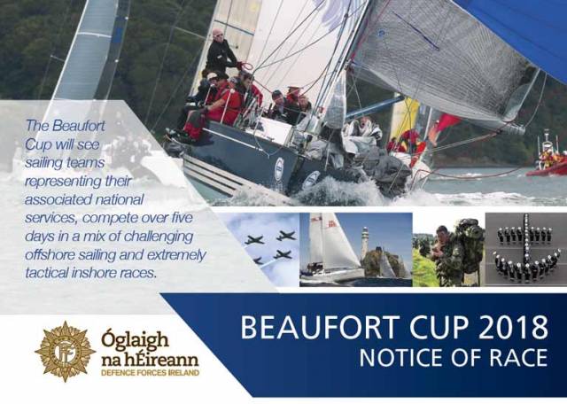 Beaufort Cup at Cork Week 2018 Notice of Race - Download here