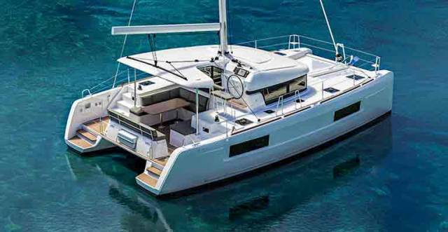 The new Lagoon 40 is available with three or four cabins