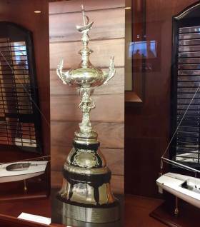 The Southern Yacht Club in New Orleans now has their cherished Lipton Trophy once again