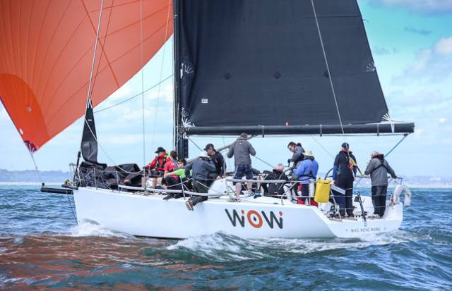 George Sisk and some of his key crew, the Farr Design office and Barry Hayes from UK Ireland Sailmakers have redeveloped the Farr 42 WOW! for the 2018 season