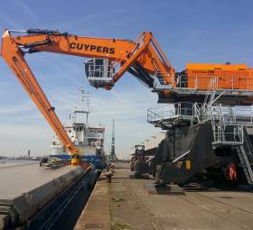 An example of the 200M Mantsinen crane, which when completed will be the World&#039;s largest hydraulic crane located at ABP&#039;s Port of Garston on the Mersey, south of Liverpool