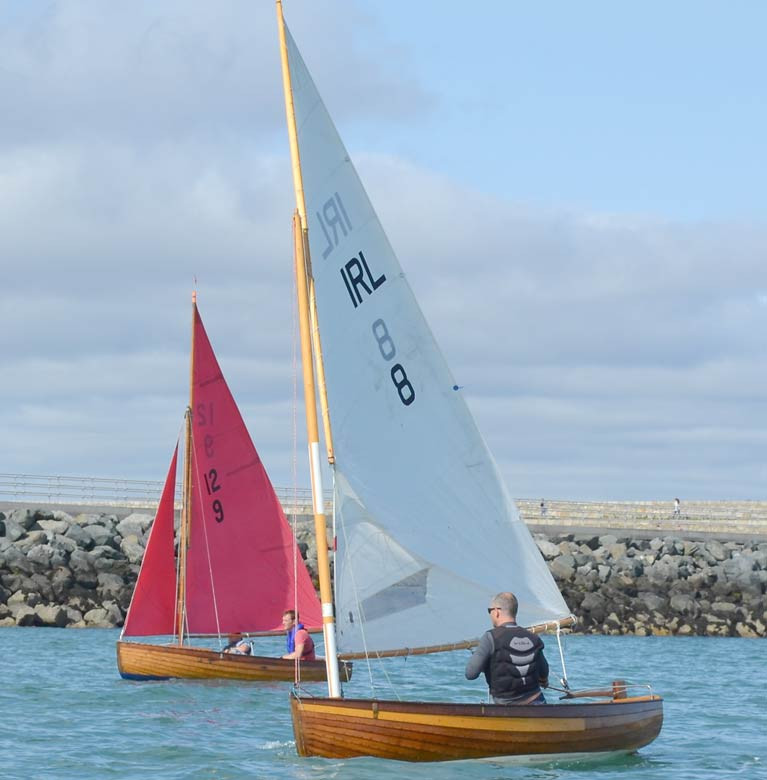 International 12 Championship racing at Dun Laoghaire Harbour