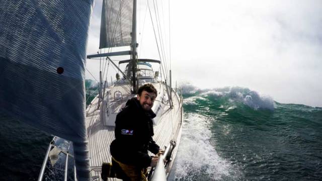 At 31, Gregor McGuckian he will be one of the youngest participants in the Race and will be one of only 200 people who have sailed solo around Cape Horn.