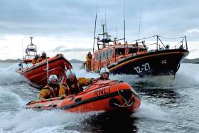 File image of Clifden RNLI’s lifeboats