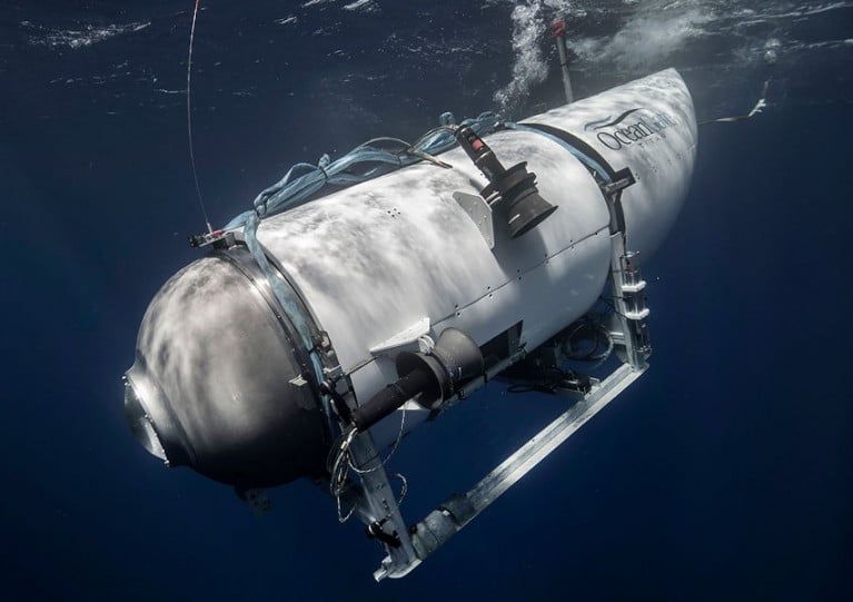 Guests will be taken nearly 4km below the surface on the Cyclops-class mini-sub Titan