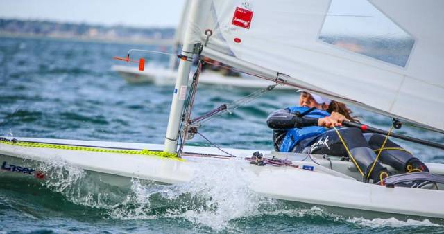 Sally Bell is a member of Royal North of Ireland YC and will turn 18 at the end of September and is Ireland's representative at the Youth Worlds in China