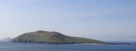 Great Blasket Island as seen from the Dingle Peninsula