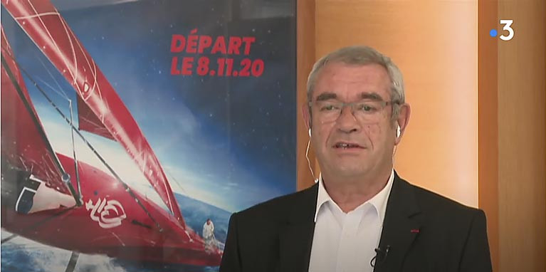 Yves Auvinet, chairman of the SAEM Vendée speaking on France's TV3 on Tuesday