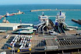 The UK and also Europe&#039;s busiest ferryport, Port of Dover. The company stated that the record freight figures (including Irish trade) underline the need for a post-Brexit trade deal that ensures continued traffic fluidity at this crucial export/import gateway. 