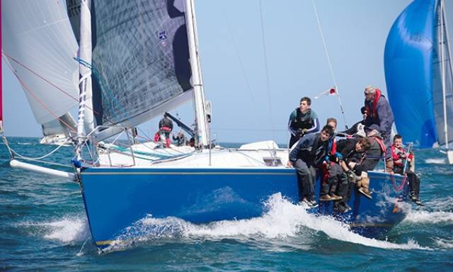The National Yacht Club's John and Brian Hall sailing Something Else won IRC Class 2 in an incredibly tight class