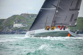 George David’s all-conquering Rambler 88 at Wicklow Head shortly after the start of the Volvo Round Ireland Race 2016. 2018’s staging of this biennial classic will be the 20th edition, and its international significance is recognized with bonus points for the RORC Championship