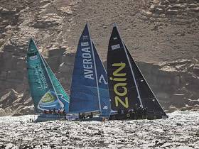 Team Averda (GBR/Andrew Baker) are on 10.5 points after the third round of the Sailing Tour of Arabia