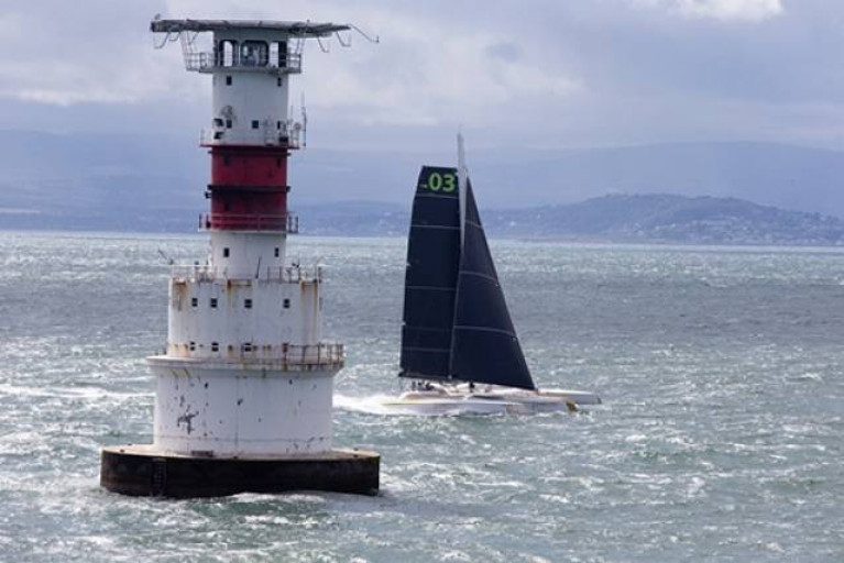 The Kish lighthouse on Dublin Bay - The Crusing Association of Ireland will visit the Light on July 25th 