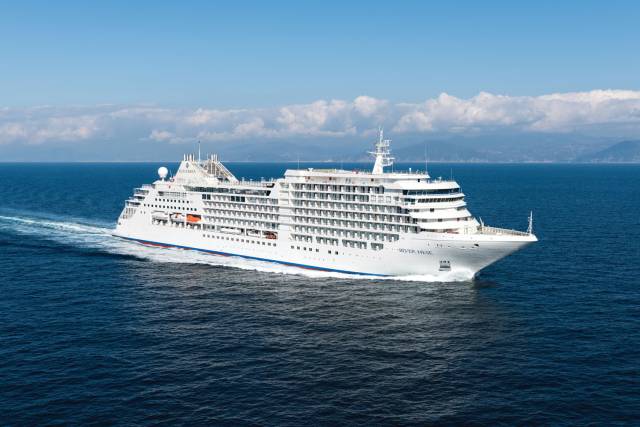 New flagship: Silver Muse is the leadship of a new Silver 'Spirit' class operating  at the top end of the luxury cruise market