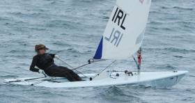 Aoife Hopkins has continued on top form at the Laser Radial Women’s Under 21 Euros at Douarnenez today.
