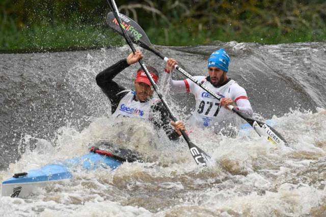 Luis Perez and Miguel Llorens, the Liffey Descent Winners in 2017