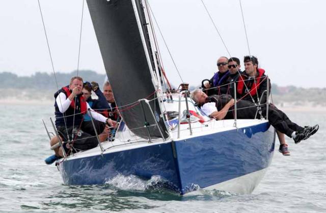 Howth Yacht Club's Dave Cullen has clinched the overall lead of the Half Ton Classics Cup