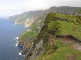 Slieve League on the southern Donegal coast is part of the International Appalachian Trail