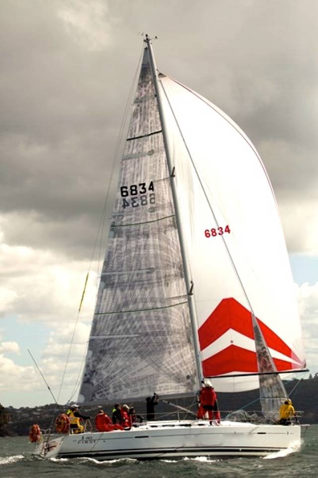 HYC Breakthrough, the First 40 which is the Howth entry for the 75th Rolex Sydney-Hobart Race of 630 miles in twelve days’ time