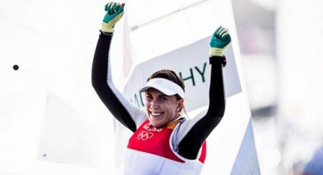 Sailor Annalise Murphy celebrates an Olympic Silver Medal in Rio. Two years later has her success really been reflected in this week's Olympic sports announcement?