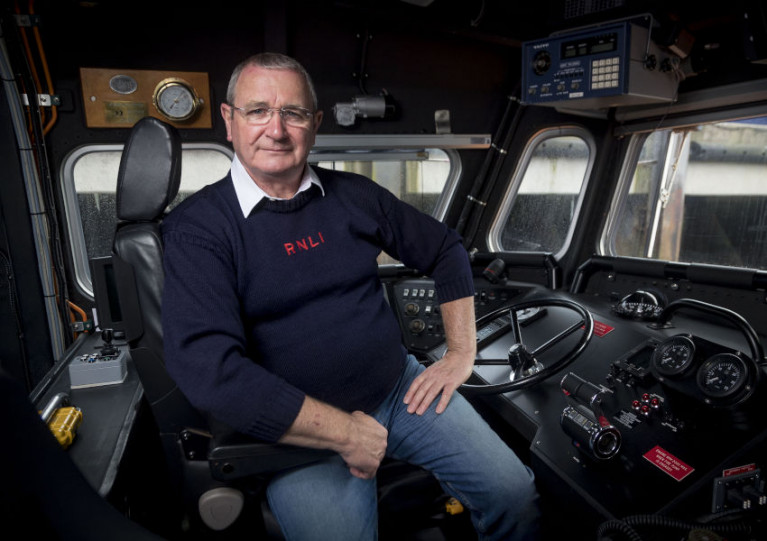 Bill Deans MBE, lifeboat operations manager at Aberdeen RNLI