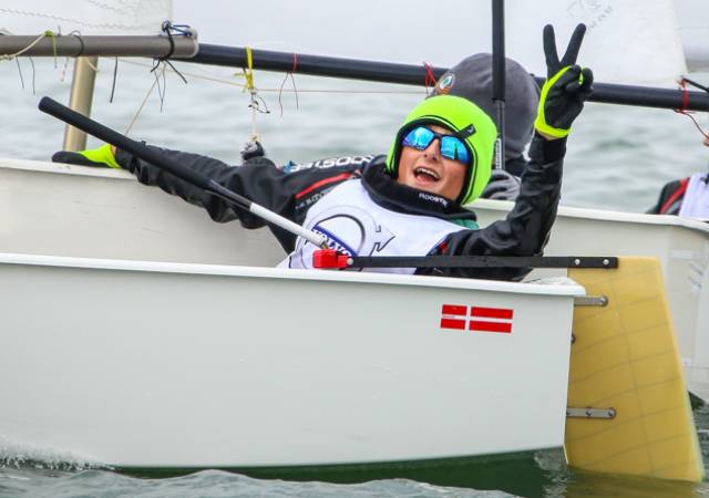Justin Lucas of Royal Cork and Tralee Bay Sailing Clubs
