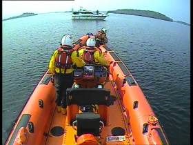 Carrybridge RNLI’s inshore lifeboat, Douglas Euan &amp; Kay Richards