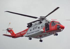 Rescue 115, the Sligo-based Irish Coast Guard Sikorsky S-92