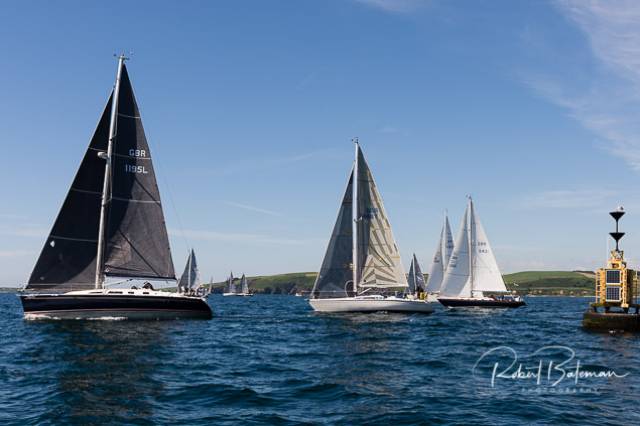 The start of the Triangle Race from Kinsale