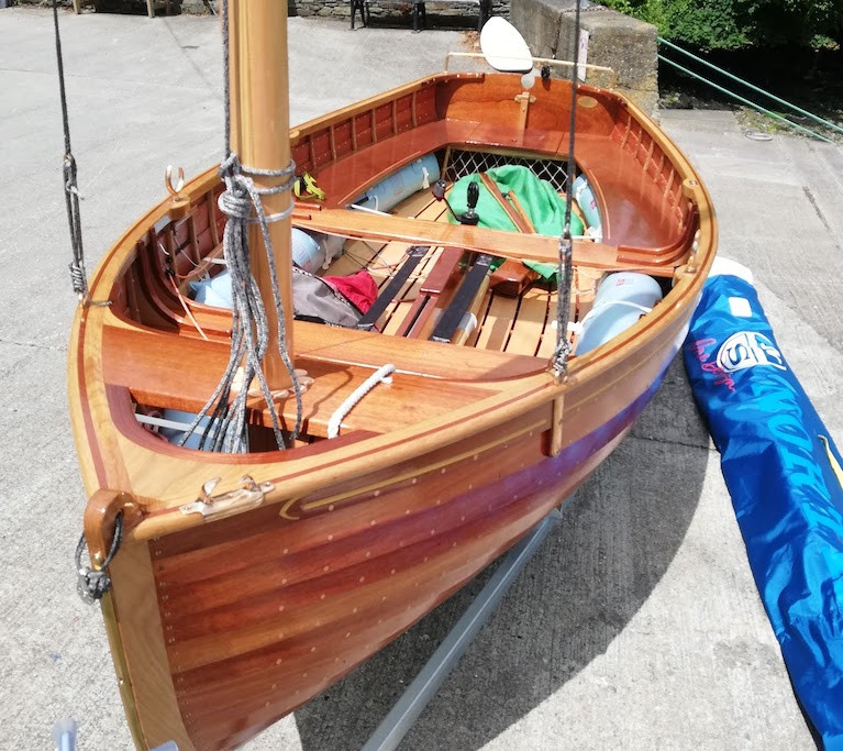 A new International 12 foot dinghy this year in Ireland by Rui Ferreira of Ballydehob