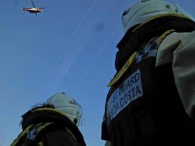 Coastguard Helicopters In Monday Morning Medevacs
