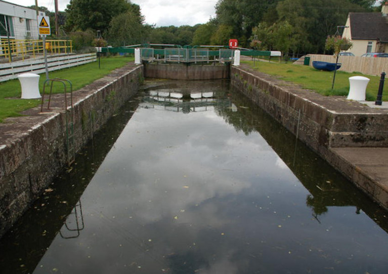 Movanagher Lock on the Lower Bann