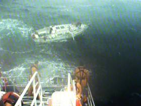 Castletownbere RNLI rescues a lone yachtsman during a 12-hour mission at sea