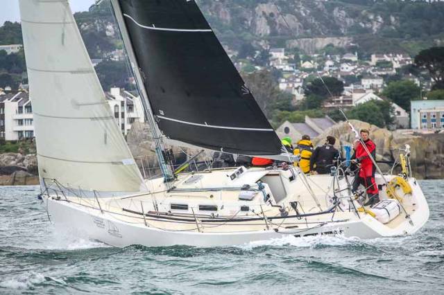 The INSS J109 Jedi (Kenny Rumball) has been chartered by Michael Boyd for tomorrow's Round Ireland Race from Wicklow. Forecasted light winds may favour the J109 design in the week long race 