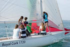 Royal Cork&#039;s Under 25 Keelboat Academy, members of which will race two boats in Cork Week regatta 