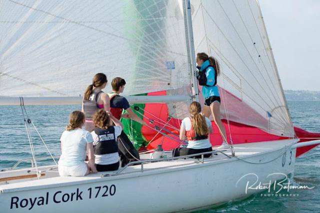 Royal Cork's Under 25 Keelboat Academy, members of which will race two boats in Cork Week regatta 