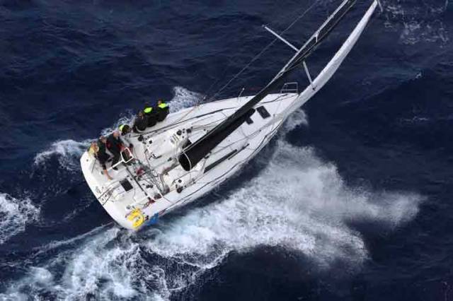 For the C600 this year, Fogerty took delivery of a North Sails 3Di offshore mainsail for BAM!