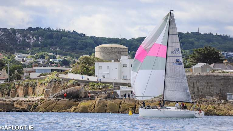 ICRA's 2019 Boat of the Year, Rockabill VI competing in this year's ISORA Series on Dublin Bay
