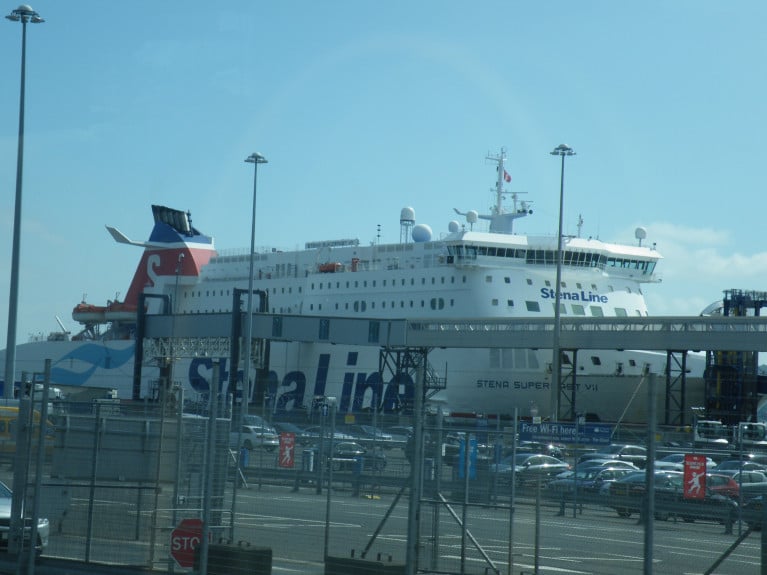 Stena announced it was to furlough 600 employees and make 150 redundant in the UK and Ireland. Above AFLOAT adds is Belfast Harbour&#039;s VT4 (Stena Line) terminal used only for their Scottish service to Cairnryan operate by sisters Stena Superfast VII (above) VIII.