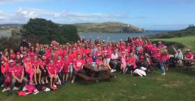 An Irish Sailing &quot;Women on the Water&quot; event gather on Sherkin Island