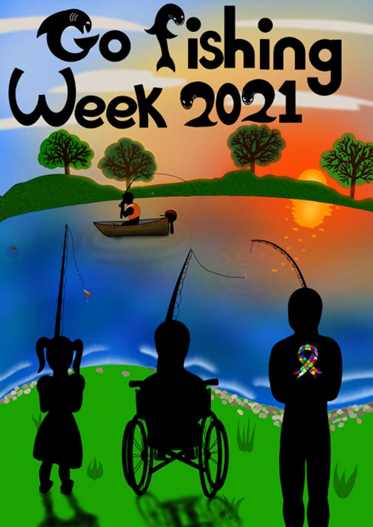 Poster for Go Fishing Week 2021 by Kole Burnett