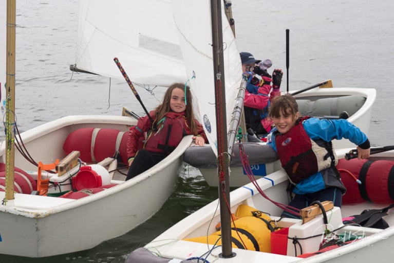 Regatta Fleet fun at Crosshaven. Generally children in the regatta fleet are between 8-11yrs. Scroll down for a slideshow of photos from Royal Cork at the weekend