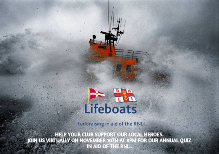 Royal St George’s Annual Table Quiz For RNLI Zooms Ahead Online Next Tuesday Night