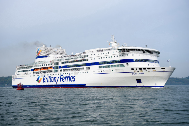 Passengers of Brittany Ferries are concerned about being offered vouchers instead of refunds for cancelled sailings. AFLOAT adds the flagship Pont-Aven is seen last season within Cork Harbour when bound for Roscoff, France