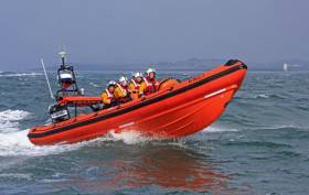 Portaferry RNLI&#039;s Atlantic 85 inshore lifeboat