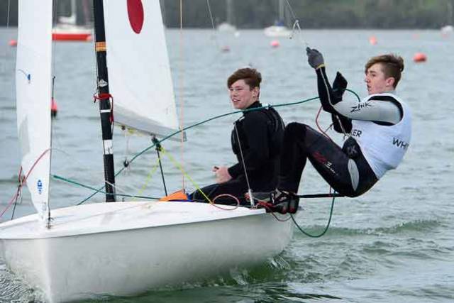 James McCann and Harry Whitaker sailing a 420 dinghy win €700 as a first prize.  See full photo gallery below