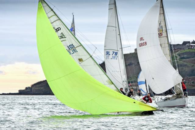 Some great racing in light conditions for today's fourth race of the O'Leary Insurances League at RCYC. Scroll down for gallery of Cork Harbour action.