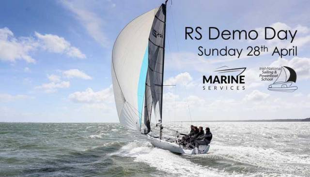 RS Dun Laoghaire Demo Sails This Weekend Includes R21 Greystones Maiden Sail